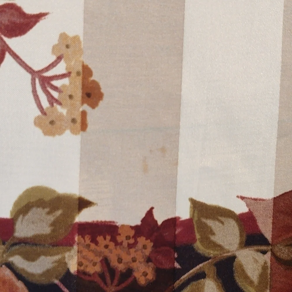 Autumn Leaves Pattern Scarf/ beautiful colors
